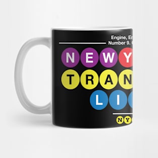 New York Transit Line Deluxe Mug